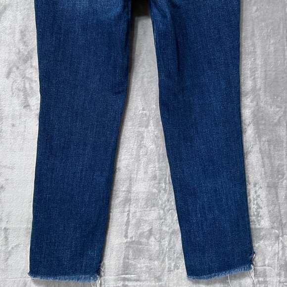 Kut from the Kloth Reese Fab Ab Ankle Straight Leg Jean Button-Fly Sz 6 - Picture 8 of 10